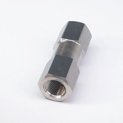 1/4" BSP Female 304 Stainless Steel One Way Check Valve Non-return In Line Valve 3-60 bar in Saudi Arabia
