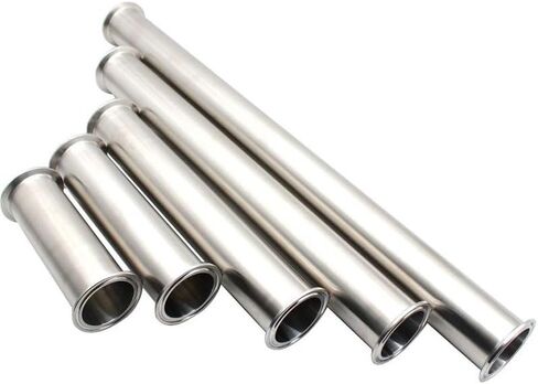 2.5 Inch OD77.5mm Length 300mm Spool Tube Ferrule SS304 Stainless Steel Pipe Fittings in Saudi Arabia