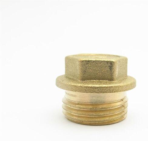 غطاء رأس سداسي نحاسي BSP ذكر بأحجام متعددة 2 قطعة (0.5 بوصة) in Kuwait