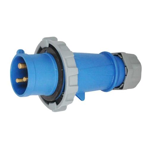 Waterproof Industrial Connector Plug 3Pin 32A 220V-250V 2P+E IP67 in Saudi Arabia