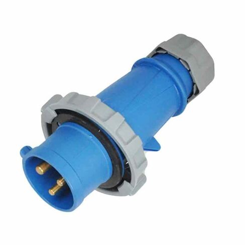 Waterproof Industrial Connector Plug 3Pin 32A 220V-250V 2P+E IP67 in Saudi Arabia