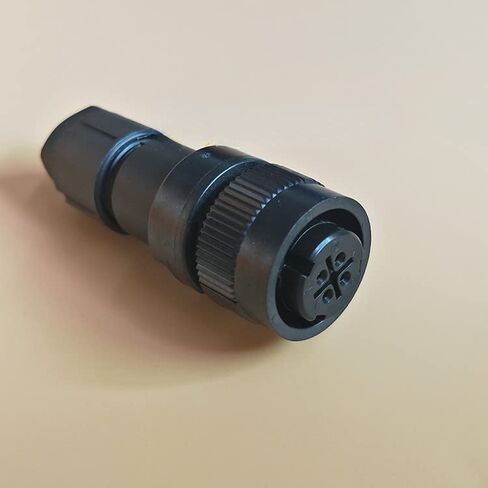 1PCS servo Motor Encoder Plug 10 core Holding Brake Connector 4(3-Hole seat) in Kuwait