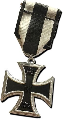 German Medal Iron Cross 1914 Smaller Ribbon Replica in Kuwait