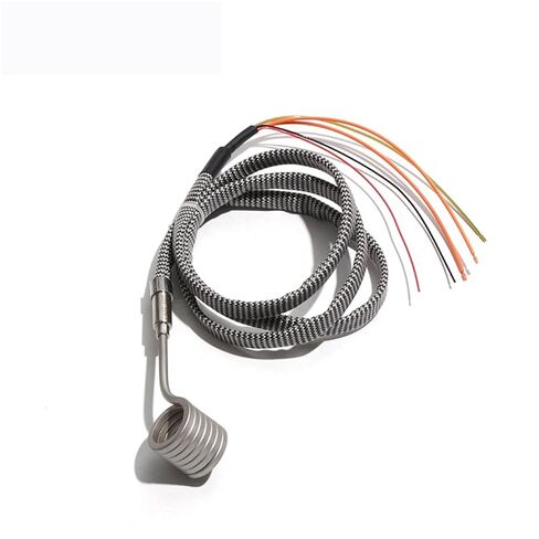 1pcs ID25*25mm 25 * 30mm 25 * 40mm Spiral Coil Nozzle Band Heaters 220V 400-800W Electric Runner Heater with K Thermocouple(220V_IDXH 25X40MM 600W) in Kuwait