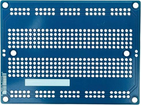Premium Heavy-Duty Breadboard PCB Prototype Board (5 Pack) – Thick FR-4 Double-Sided, Lead-Free 85mm × 64mm for DIY Electronics, Arduino, Microcontroller & Raspberry Pi Projects in Kuwait