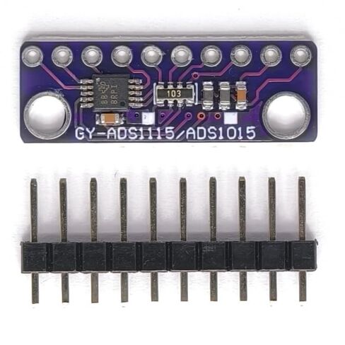 5 قطع GY-ADS1015 وحدة تحويل تناظرية إلى رقمية 12 بت - لوحة تطوير ADC فائقة الدقة لـ Arduino in Kuwait