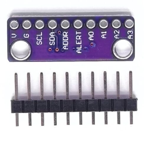 5 قطع GY-ADS1015 وحدة تحويل تناظرية إلى رقمية 12 بت - لوحة تطوير ADC فائقة الدقة لـ Arduino in Kuwait