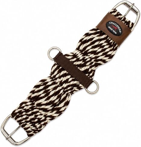 CHALLENGER Horse Western Mohair Wool Girth Breathable Saddle Cinch Stainless Steel 97RT01 in Kuwait