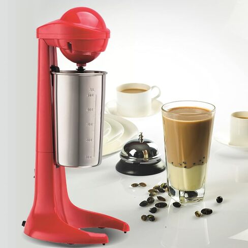Milkshake Maker Machine 23000 RPM, Commercial Milkshake Mixer Stainless Steel, Electric Drink Mixer Blender for Shakes Smoothies Protein Shakes, Single Head Stand Mixer with 500ml Cup in Kuwait