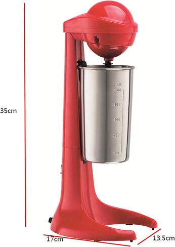 Milkshake Maker Machine 23000 RPM, Commercial Milkshake Mixer Stainless Steel, Electric Drink Mixer Blender for Shakes Smoothies Protein Shakes, Single Head Stand Mixer with 500ml Cup in Kuwait