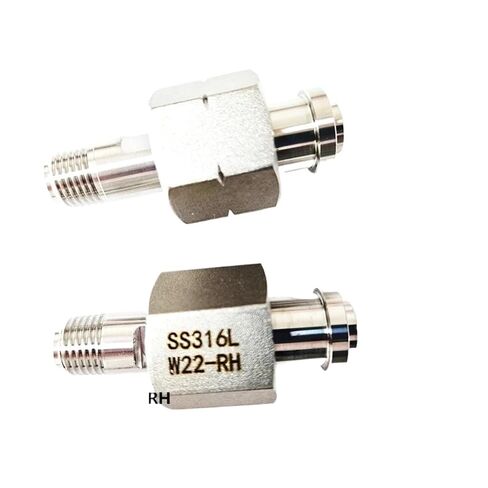 1 قطعة JIS B 8244 W22-1/14 "LH W22-1/14" RH وصلة صمام الأسطوانة CO2 Ar N2 CH4 H2 تركيبات الأسطوانة 316 الفولاذ المقاوم للصدأ (JIS W22-14 RH، 0.25 في أنبوب OD) in Kuwait