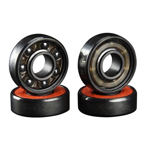 8PCS 608 Hybrid Black Ceramic Bearings 7 Beads ABEC-9 Bearing for Skateboard Longboard Inline Skate HandSpinner in Kuwait