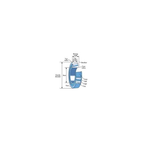 محامل أسطوانية 32012 X Bearing 60x95x23mm مدبب 32012X 2007112E in Kuwait