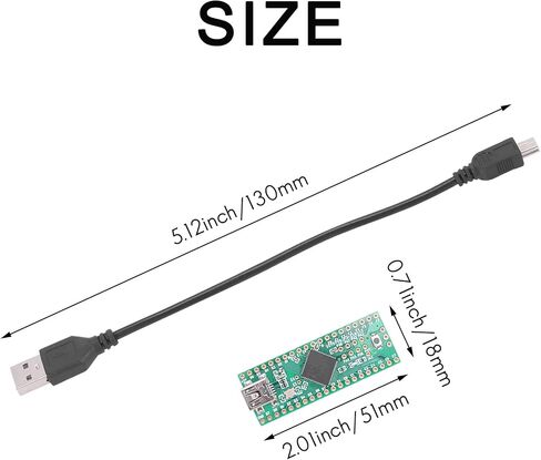 Teensy 2.0++ USB AVR Development Board ISP U Disk Keyboard Mouse Experimental Board AT90USB1286 183082 in Kuwait