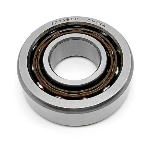 1pcs 7203BEP 7203 17x40x12 Angular Contact Bearings Spindle CNC ABEC-3 40 Contact Angle in Saudi Arabia