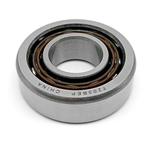 1pcs 7203BEP 7203 17x40x12 Angular Contact Bearings Spindle CNC ABEC-3 40 Contact Angle in Saudi Arabia