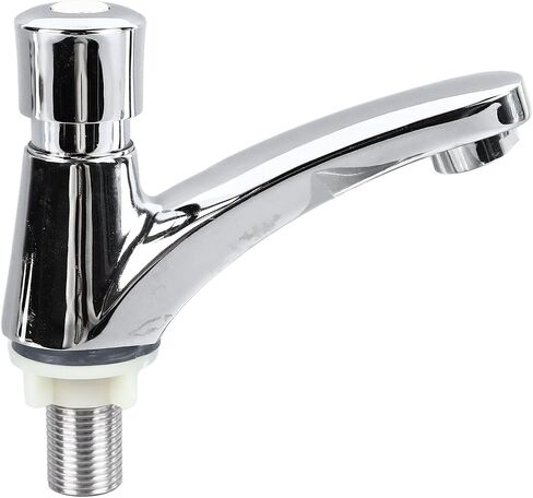 Water Saver Faucet, Push Button Design Time Delay Automatic Shutoff for Hand Basin and Face Basin, with Premium Copper Alloy Construction in Kuwait