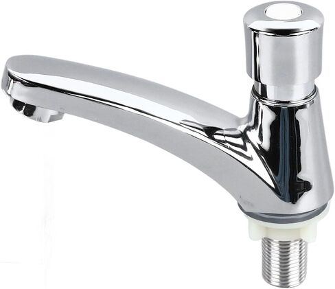 Water Saver Faucet, Push Button Design Time Delay Automatic Shutoff for Hand Basin and Face Basin, with Premium Copper Alloy Construction in Kuwait