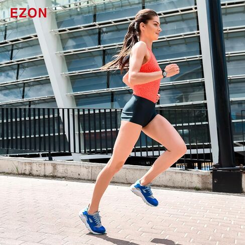 ساعة EZON Pedometer Watch T028، ساعة مضادة للماء مع السعرات الحرارية وساعة التوقف، إضاءة خلفية EL، عداد خطوات غير بلوتوث للمشي والتمارين اليومية in Kuwait
