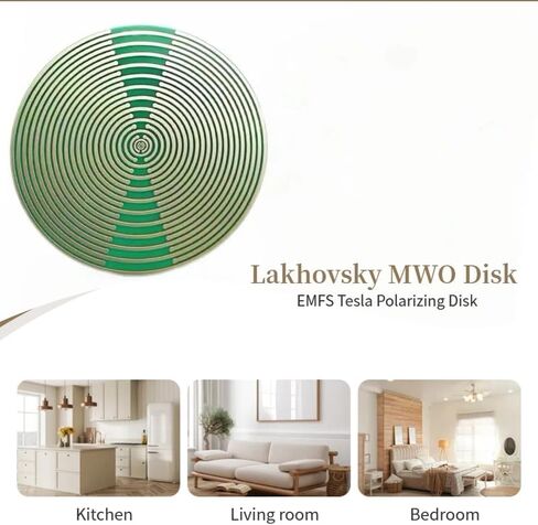 3pcs Lakhovsky MWO Disk 10CM EMFS Polarizing Disk Multi Wave OscillatorWater Energization & Harmonic Balancing – Inspired by Georges Lakhovsky in Kuwait