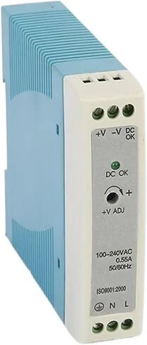 DIN السكك الحديدية 20 واط MDR 20 واط 12 فولت MDR20W-12V صناعة تبديل وضع التيار الكهربائي in Kuwait