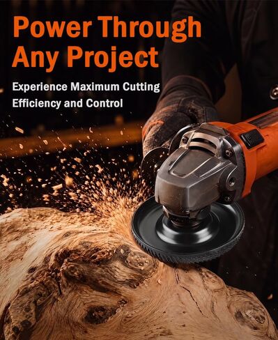 Wood Carving Disc 4 1/2 Inch,Wood Shaping Grinding Wheel,Angle Grinding Wheel Disc with 7/8" to 5/8" Arbor for Wood Carving, Shaping, Working,Tree Stump Remover（4.5 Inch） in Kuwait
