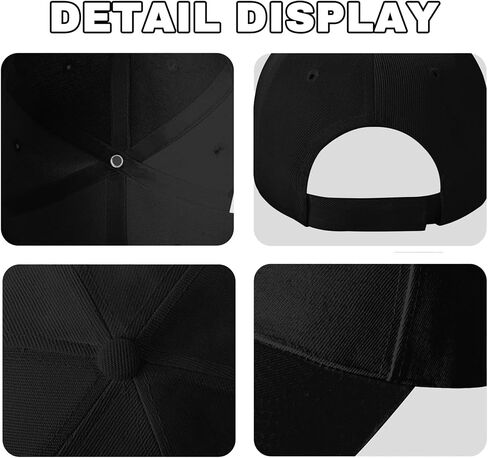 Custom Hat Embroidered/Printed Logo/Text/Image Baseball Cap for Men Women | Bulk,Personalized 4 Sided Customization,adjustable size.High-density polyether.for groups,sports,trips. Gift,for Adult in Kuwait