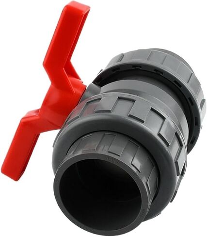 1 Pcs 20/25/32/40/5063/75/90/110 Mm PVC Pipe Union Valves Fittings Ball Valves Garden Irrigation Water Pipe Connector(ID 20 mm) in Kuwait