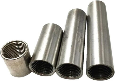 1pcs 1-1/2" bspt Female 50 60 80 100 150 200 300mm Barrel Coupler Nipple Pipe Fitting Connector 304 Stainless(60MM LENGTH_1-1/2") in Kuwait