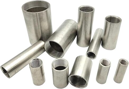 1pcs 1-1/2" bspt Female 50 60 80 100 150 200 300mm Barrel Coupler Nipple Pipe Fitting Connector 304 Stainless(60MM LENGTH_1-1/2") in Kuwait