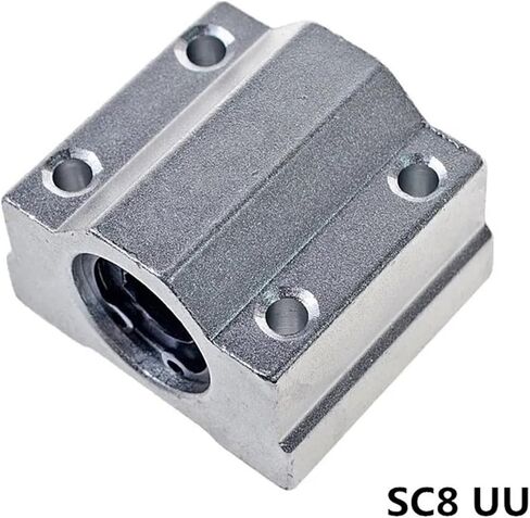 10 قطعة/الوحدة SC8UU SCS8UU 8 مللي متر الخطي الكرة تحمل كتلة راوتر مع LM8UU بوش وسادة رمح ثلاثية الأبعاد أجزاء الطابعة in Kuwait
