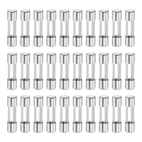HARFINGTON 30pcs Fuses 3.5A 250 Volt Fast Blow Glass Fuse F3.5AL250V 5x20mm Fast Acting Fuses for Christmas Light Electrical Systems Microwave Ovens TVs Fans Lights Oven in Kuwait