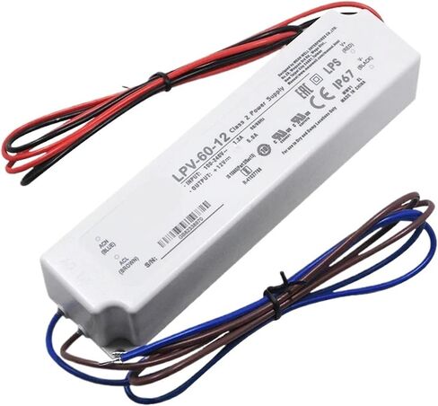 LPV-60W 100 واط 150 واط 5 فولت 12 فولت 15 فولت 24 فولت 36 فولت 48 فولت 20 واط 35 واط مصدر طاقة مخرج واحد (48 فولت) in Kuwait