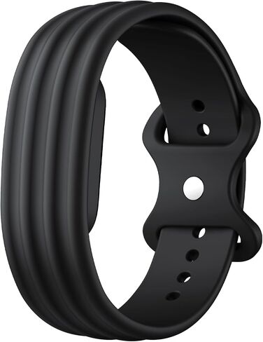 Silicone Band Compatible with Google Fitbit Air Band, Soft Breathable Adjustable Sport Strap for Fit Bit Air Fitness Tracker, Sweat & Water Resistant Wristband for Men Women, Workout and Daily Wear in Kuwait