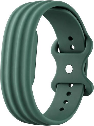 Silicone Band Compatible with Google Fitbit Air Band, Soft Breathable Adjustable Sport Strap for Fit Bit Air Fitness Tracker, Sweat & Water Resistant Wristband for Men Women, Workout and Daily Wear in Kuwait
