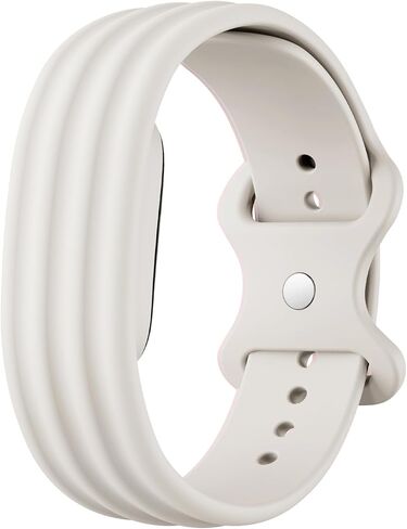 Silicone Band Compatible with Google Fitbit Air Band, Soft Breathable Adjustable Sport Strap for Fit Bit Air Fitness Tracker, Sweat & Water Resistant Wristband for Men Women, Workout and Daily Wear in Kuwait