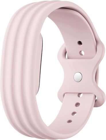 Silicone Band Compatible with Google Fitbit Air Band, Soft Breathable Adjustable Sport Strap for Fit Bit Air Fitness Tracker, Sweat & Water Resistant Wristband for Men Women, Workout and Daily Wear in Kuwait