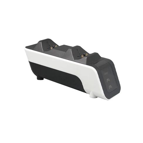 Controller Charging Base Compatible with Ps5, Charging Head Breathing Light, ABS Material Non-Slip, Dual Fast Charging Grip Charging, Black and White Mechanical Wind Design in Kuwait