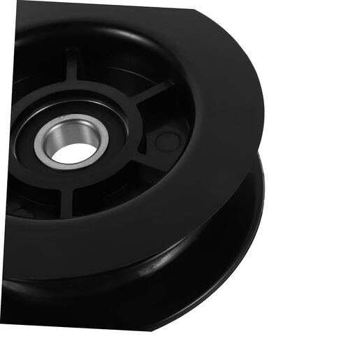 BESTOYARD Pulley Replacement Groove Nylon Forklift Double Bearing 2pcs Wheel Roller Heavy Duty Guide Pulley System Parts 3 Ton Load Capacity Hydraulic Hose Industrial in Kuwait