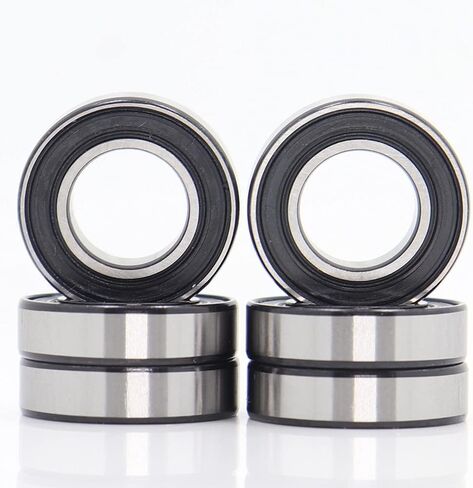 6PCS 6800-2RS Bike Bearing 10x19x5mm ABEC-7 Metric Thin Section Ball Bearings for Bicycle Front Rear Hubs Wheel 6800RS in Kuwait