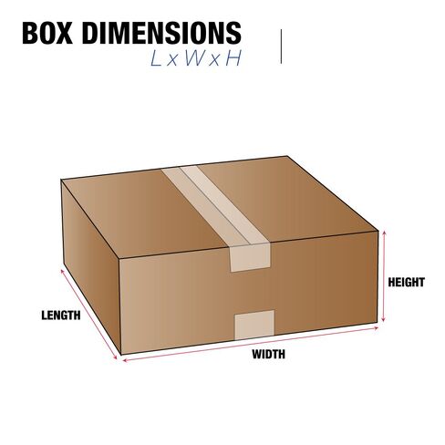 صناديق شحن BOX USA مسطحة مقاس 9 بوصة طول × 9 بوصة عرض × 4 بوصة ارتفاع 25 قطعة - صندوق من الورق المقوى المموج للنقل والبريد والتعبئة والتغليف والتخزين in Saudi Arabia