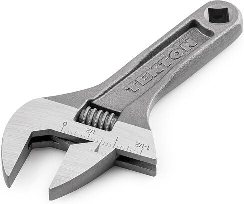 TEKTON 6 Inch Adjustable Wrench (1-1/2 in. Jaw Capacity) | WSA04122 in Kuwait