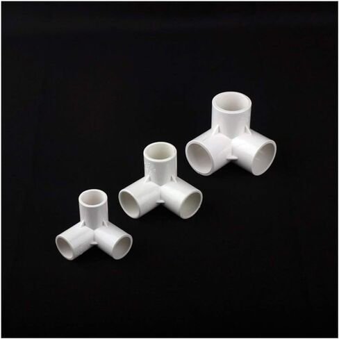 10 قطع PVC 20 مم/25 مم/32 مم 4/5/6Way وصلات وصلات أنابيب الري في الحديقة وتركيبات خرطوم الأنابيب، الأنابيب (اللون: موصل تي، القطر: القطر الداخلي 32 مم) تركيبات السباكة in Kuwait