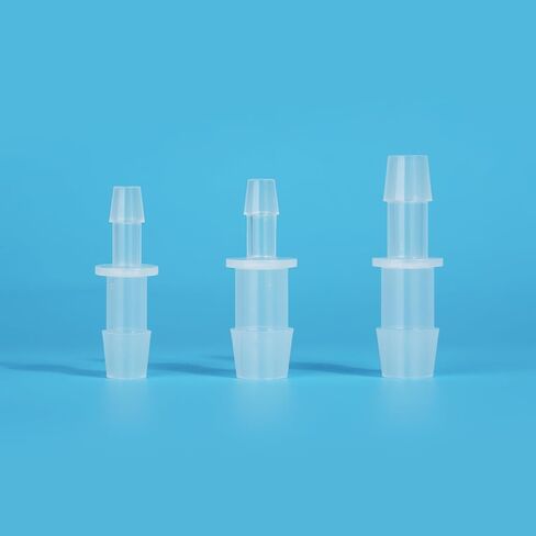 50pk 1 "إلى 3/4" موصلات تركيبات بلاستيكية مستقيمة من مادة البولي بروبيلين (PP) للاستخدام في المختبر، معقمة ومعبأة بشكل فردي in Kuwait