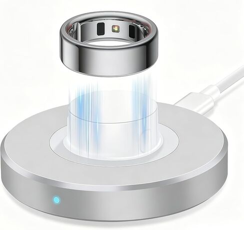 Charger Compatible with Aura-Smart Ring Gen 4-Size 8, Fast Charging Dock for Smart Ring with USB-C Cable, Plug and Play in Kuwait