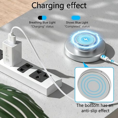 Charger Compatible with Aura-Smart Ring Gen 4-Size 8, Fast Charging Dock for Smart Ring with USB-C Cable, Plug and Play in Kuwait