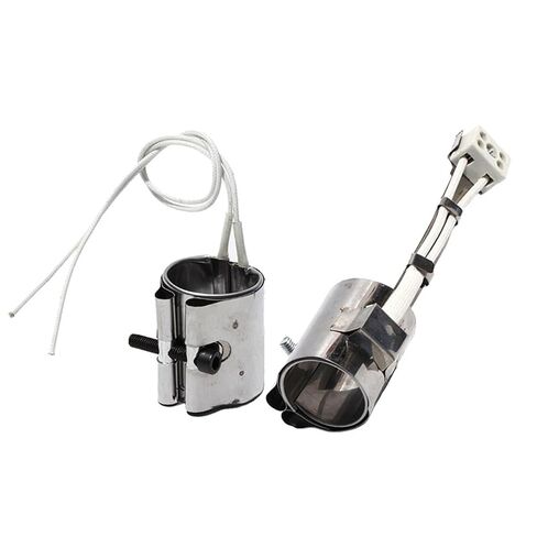 1pcs Heating Element Ceramic Plug/High Temperature Line Band Heater 460W/490W/520W Height 75/80/85mm Inner Dia.65mm 300℃-400℃(Gold,380V_460W 65X75MM(IDXH)) in Kuwait