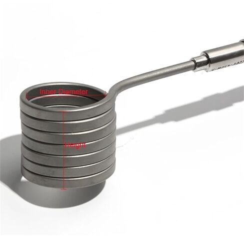 220V 20mm Electric Runner Spiral Coil Band Heaters with Grounding Wire 3x3mm 4.2x2.2mm 3.5x3.5mm 3.3x3.3mm Cross-Section(4.2x2.2mm,220V_450W 20X35MM(IDXH)) in Kuwait