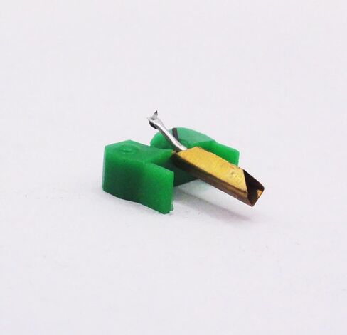 قلم إبرة بديل ماسي بيضاوي الشكل لملحقات القرص الدوار SHURE M75ED N75ED-2 M75 M75-6s R27 R1000 M99 RS82 R6X (أخضر) in Kuwait