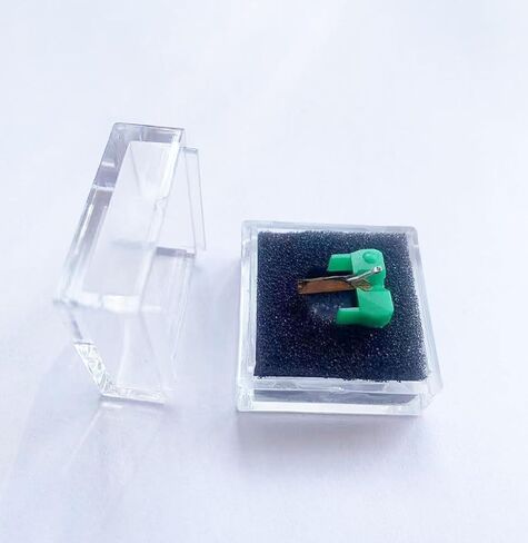 قلم إبرة بديل ماسي بيضاوي الشكل لملحقات القرص الدوار SHURE M75ED N75ED-2 M75 M75-6s R27 R1000 M99 RS82 R6X (أخضر) in Kuwait